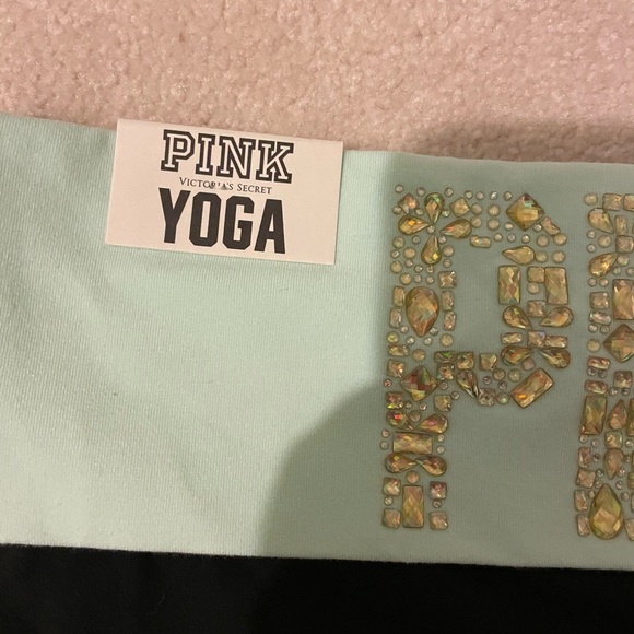 Vs. PINK Y2K foldover bling bootleg leggings-large NWT - Picture 4 of 8